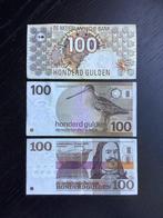 Nederland. - 3 x 100 Gulden - 1970/1992  (Zonder