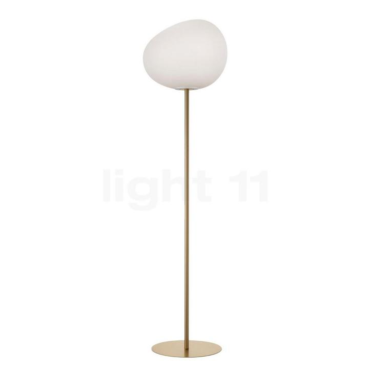 Foscarini Gregg Terra, goud - grande (Staande lampen), Huis en Inrichting, Lampen | Vloerlampen, Nieuw, Verzenden