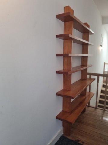 Boekenkast - Beuken - Eikenhouten boekenkast. beschikbaar voor biedingen