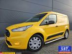 Ford Transit Connect 1.5 Airco 3-pers camera navi sidebars, Gebruikt, Euro 6, Wit, Ford