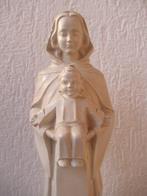 Beeld, Art Deco Maria met kind - 39 cm - Gips - 1930, Antiek en Kunst