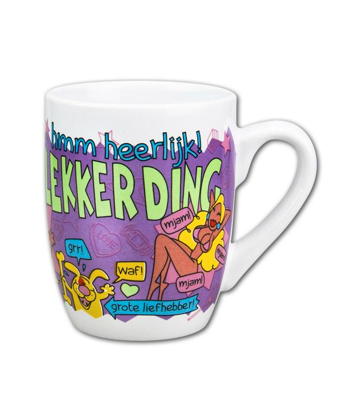 Mok Lekker Ding 12cm, Huis en Inrichting, Keuken | Servies, Nieuw, Verzenden