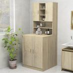 vidaXL Wasmachinekast 70,5x25,5x90 cm sonoma eikenkleurig, Witgoed en Apparatuur, Verzenden, Nieuw