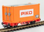 Playmobil 4113 containerwagen met Piko FB logo (grootspoor), Ophalen of Verzenden, Gebruikt, Overige typen, Analoog