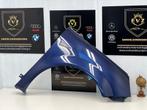 Renault Scenic 2 scherm rechts voor bj.2003 tot 2009 blauw, Gebruikt, Voor, Renault, Spatbord