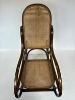 Schommelstoel - Thonet-stijl schommelstoel met Riet &