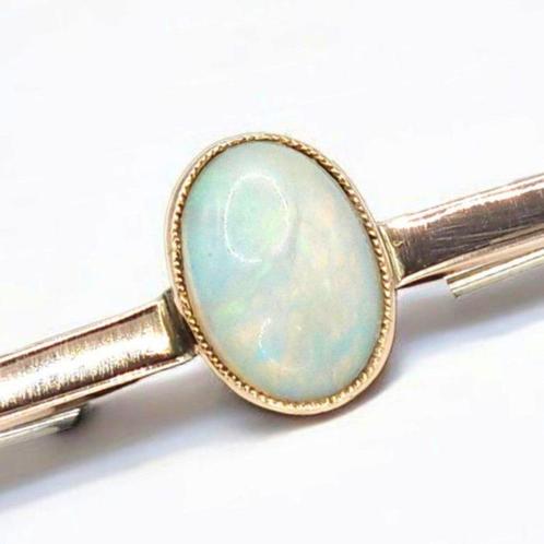 Zonder Minimumprijs - Broche - 9 kt. Geel goud, Natuurlijke, Sieraden, Tassen en Uiterlijk, Antieke sieraden