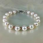 Armband Zilver Parel - Gemengde edelstenen - Akoya Ø7,5x8mm, Nieuw