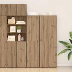 vidaXL Highboard artisanaal eikenkleurig 45 x 42.5 x 185 cm, Huis en Inrichting, Kasten | Buffetkasten, Minder dan 50 cm, Verzenden