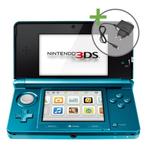 Nintendo 3DS - Aqua Blue, Spelcomputers en Games, Spelcomputers | Nintendo 2DS en 3DS, Ophalen of Verzenden, Zo goed als nieuw