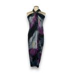 Sarong / pareo - Strandkleding wikkelrok - Tie dye Grijs, Kleding | Dames, Ophalen of Verzenden, Nieuw