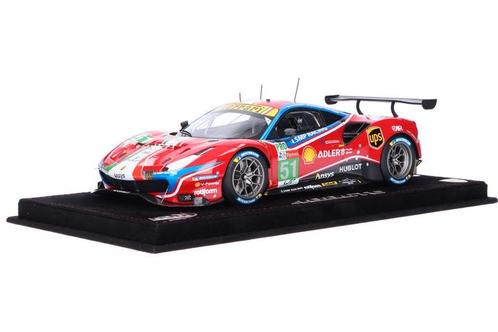 Ferrari 488 GTE Evo P18200 BBR Models  Modelauto 1:18 2020, Hobby en Vrije tijd, Modelauto's | 1:18, Verzenden
