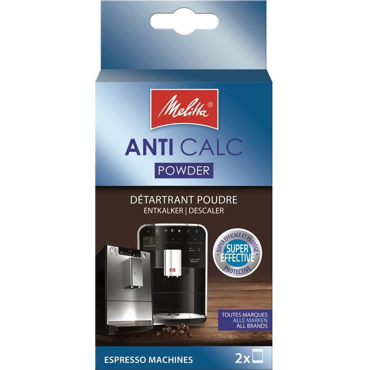 Melitta Ontkalker AntiCalc (2 x 40 gram), Witgoed en Apparatuur, Koffiemachine-accessoires, Verzenden