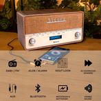 2dekans | Denver - DAB Radio XL - Retro Radio - Bluetooth -, Ophalen of Verzenden, Zo goed als nieuw
