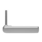 AXA deurklink stiftdeel Flat DD 38-54 mm aluminium F1, Verzenden, Nieuw