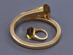 Gucci - 2-delige sieradenset Geel goud Quartz, Sieraden, Tassen en Uiterlijk, Antieke sieraden