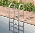 Zwembadladder RVS 304 – 3 Antisliptreden, Duurzaam & Veilig, Tuin en Terras, Zwembad-toebehoren, Verzenden, Nieuw
