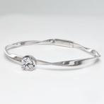 Zonder Minimumprijs - Armband - 18 karaat Witgoud, HRD, Nieuw