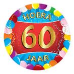 25x stuks Bierviltjes 60 jaar feestartikelen - 60 jaar ver.., Ophalen of Verzenden, Nieuw