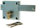 Screw-fixed lock for gates up to 60mm thick, Verzenden, Nieuw