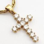 Ketting met hanger - 18 karaat Geel goud - 1.10ct. tw., Sieraden, Tassen en Uiterlijk, Antieke sieraden