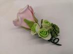 Corsage Roos Softrose CPR123 Maatwerk corsage, Hobby en Vrije tijd, Knutselen, Ophalen of Verzenden, Nieuw