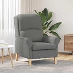 vidaXL Fauteuil Donkergrijs 76 x 94 x 102 cm Microfibre, Huis en Inrichting, Fauteuils, Verzenden, Nieuw
