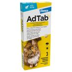Adtab Kat Kauwtabletten >2,0-8,0kg 3 tabletten, Nieuw, Ophalen of Verzenden
