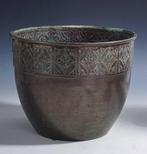 Metaalwarenfabriek Rio, Tiel - Vaas - Grote Art Nouveau, Antiek en Kunst