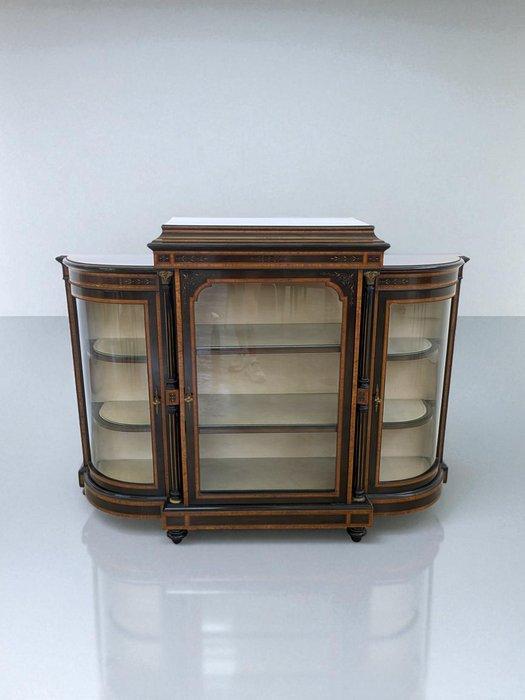 Meuble dappui - Geblackeerd hout, burr walnoot - Napoleon, Antiek en Kunst, Antiek | Meubels | Stoelen en Banken