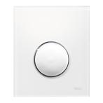 Urinoir Bedieningsplaat TECE Loop Kunststof 10x12 cm Wit, Doe-het-zelf en Verbouw, Sanitair, Ophalen of Verzenden, Nieuw, Chroom