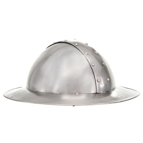 vidaXL Ridderhelm middeleeuws replica LARP staal, Verzamelen, Overige Verzamelen, Nieuw, Verzenden