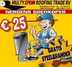 TOPLAAG A-KWALITEIT BRANDROLLEN  CANAGUM IKO, Ophalen, Overige materialen, Zwart, Nieuw