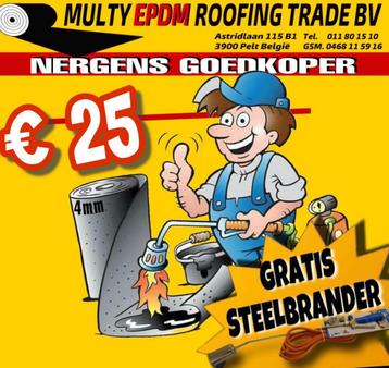 TOPLAAG A-KWALITEIT BRANDROLLEN  CANAGUM IKO beschikbaar voor biedingen