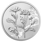 Oostenrijk 10 Euro Goudsbloem 2022 Zilver BU, Postzegels en Munten, Munten | Europa | Euromunten, Verzenden