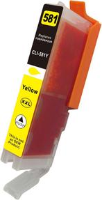 Huismerk Canon CLI-581XXL Y cartridge geel, Verzenden, Nieuw, Huismerk