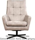 Blauwe leren moderne draaistoels - Toledo Leer Whale (blauw, Huis en Inrichting, Fauteuils, Nieuw, Ophalen of Verzenden, 75 tot 100 cm