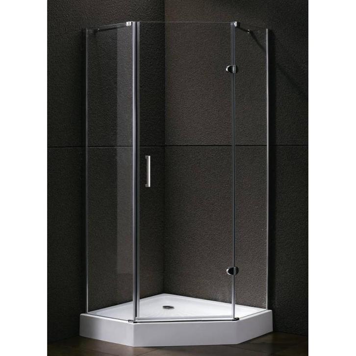 Douchecabine Vijfhoek 90X90 Bromo. Helder Glas (Badkamer), Doe-het-zelf en Verbouw, Sanitair, Nieuw, Ophalen of Verzenden