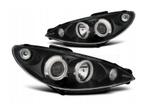 CCFL Angel Eyes koplampen Black geschikt voor Peugeot 206, Auto-onderdelen, Verlichting, Verzenden, Nieuw, Peugeot