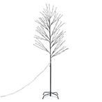 Kerst kerstboom zwart 200cm incl. LED IP44 - Vixen, Verzenden, Nieuw