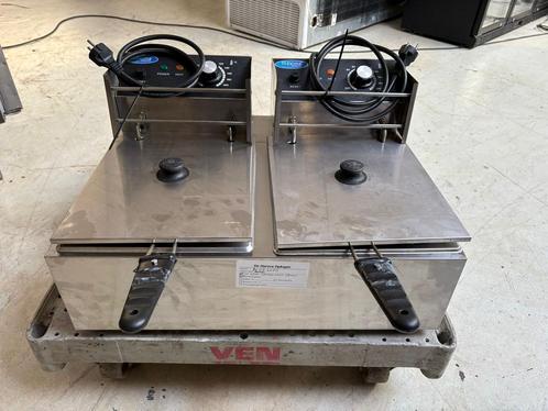 Maxima Frituurpan 2x 6 L - 2 Manden, Zakelijke goederen, Horeca | Keukenapparatuur, Ophalen of Verzenden