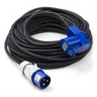 CEE verlengkabel | Q-link | 30 meter, Doe-het-zelf en Verbouw, Elektra en Kabels, Nieuw, Verzenden
