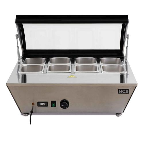 HCB Warmhoudvitrine - 67 liter - 76,5 cm - 230V - RVS, Zakelijke goederen, Horeca | Keukenapparatuur, Nieuw in verpakking, Overige typen