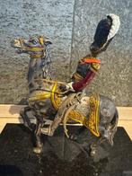 Militaire miniatuur beeldjes - .925 zilver, Antiek en Kunst