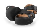 Mustang Sandalen in maat 39 Zwart | 10% extra korting, Verzenden, Zwart, Sandalen of Muiltjes, Zo goed als nieuw