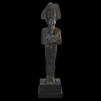 Oud-Egyptisch Brons Osiris, 664–332 v.Chr. – Expertised - 14