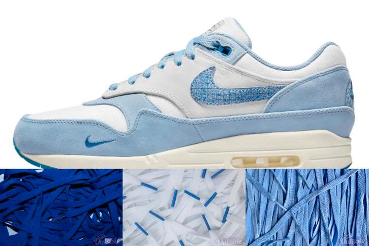 Lace Pack - Nike Air Max 1 Premium Blueprint, Kleding | Heren, Schoenen, Sneakers of Gympen, Ophalen of Verzenden