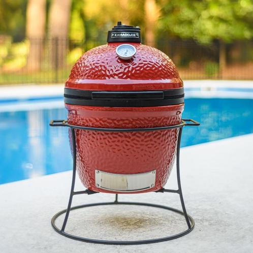Kamado joe junior!, Tuin en Terras, Houtskoolbarbecues, Nieuw, Verzenden