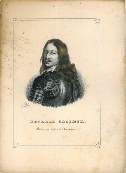 Portrait of Henry Casimir I of Nassau-Dietz, Antiek en Kunst, Kunst | Etsen en Gravures