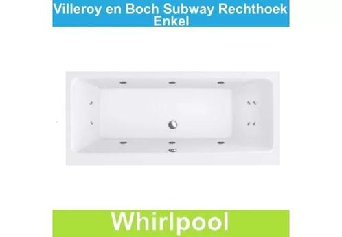 Ligbad Villeroy & Boch Subway 190x90 cm Balboa Whirlpool, Doe-het-zelf en Verbouw, Sanitair, Bad, Nieuw, Ophalen of Verzenden